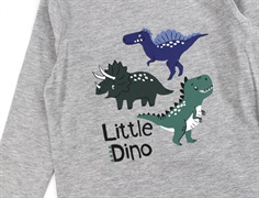 Name It grey melange dino top